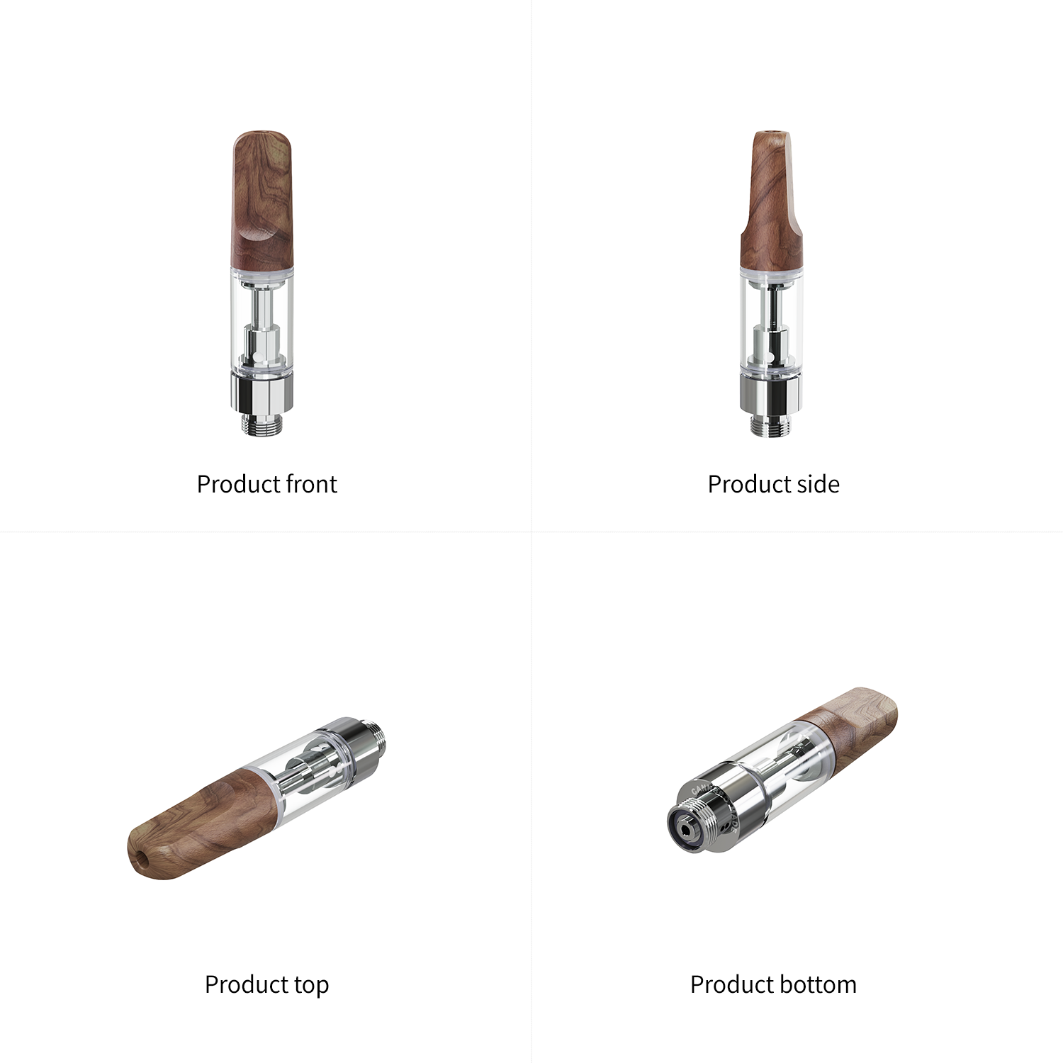 CannBro 510 Wooden Cartridges Pack of 5