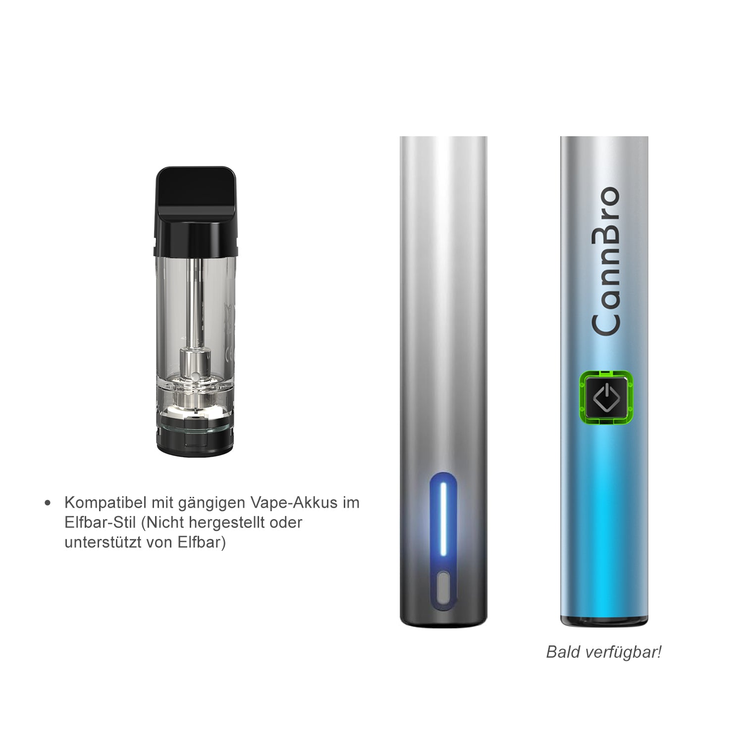 CannBro EmptyPods compatible with Elfa & Tappo