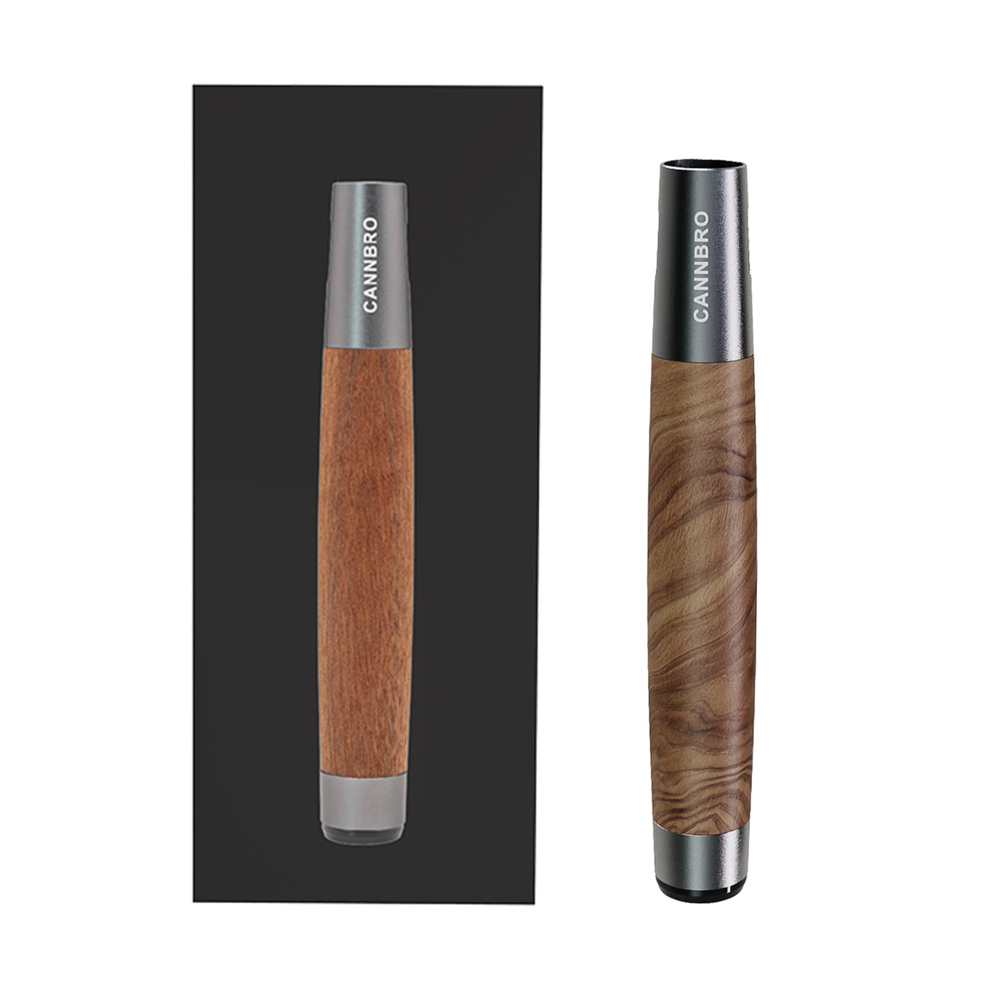 CannBro 510 Wood Design Draw Activated Vape Battery