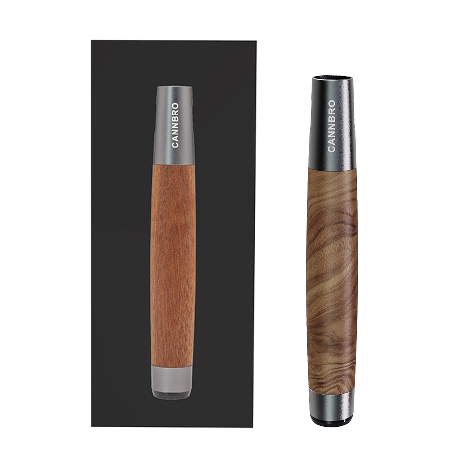 CannBro 510 Wood Design Draw Activated Vape Battery